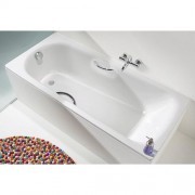 Стальная ванна прямоугольная Kaldewei Saniform Plus Star пустая Мод.336 170x75 белый+отв.под ручки+anti-slip