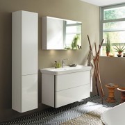 Комплект мебели Burgbad Iveo с раковиной 1200 мм, цвет белый глянец