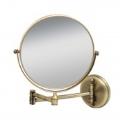 Зеркало Fixsen косметическое настенное двустороннее бронза