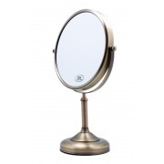 Зеркало Fixsen косметическое настольное двустороннее бронза