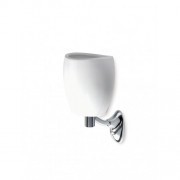 Стакан Stil Haus настенный керамический белая керамика (10/10/16 см)