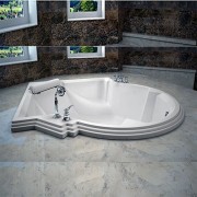Акриловая ванна Радомир (Fra Grande) Монте-Карло 149х149, с рамой-подставкой (4-01-0-0-1-401)