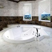 Акриловая ванна Радомир (Fra Grande) Монте-Карло 149х149, с рамой-подставкой (4-01-0-0-1-401П)