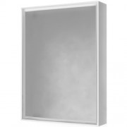 Зеркало-шкаф RAVAL Frame 60 Белый с подсветкой, розеткой (Fra.03.60/W)