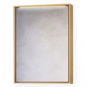 Зеркало-шкаф RAVAL Frame 75 Дуб сонома с подсветкой, розеткой (Fra.03.75/DS)