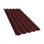 Профнастил RAL 8017 шоколадно-коричневый НС 44А Sokrof 0,5 Texture*1000