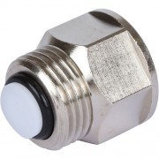 Клапан отсекающий, обратный, 1/2" никель. STOUT SVC-1003-000015